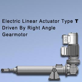 Acme Screw Type - “N” (Driven By Right Angle Gearmotor) Acme screw selection Chart