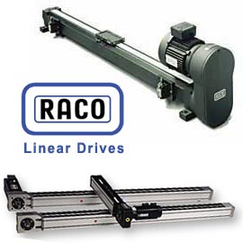 Raco International's ACME or Ball Screw Driven, & Belt Driven Linear Drives
